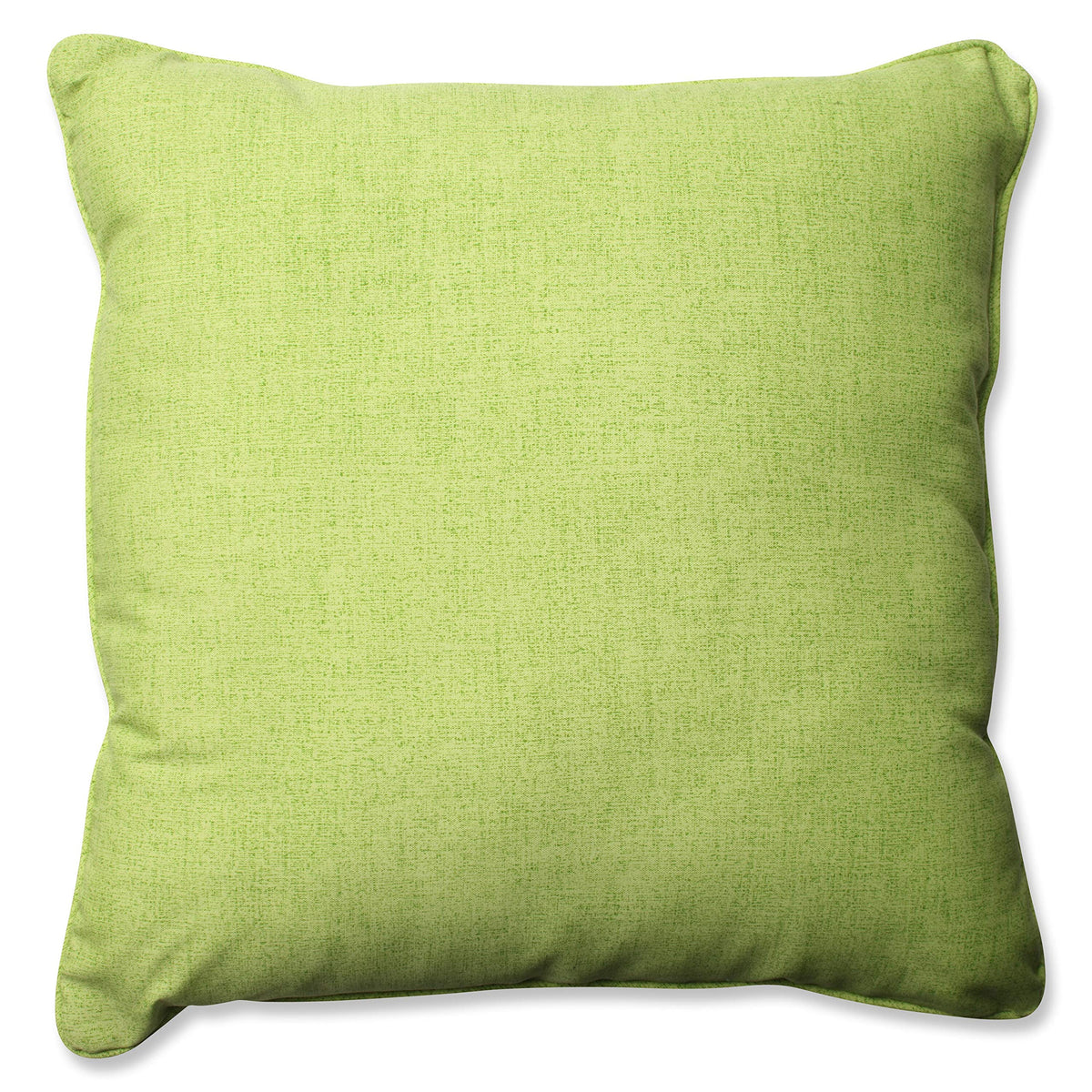 Pillow Perfect Pompeii Solid Indoor/Outdoor Floor Pillow Plush Fill, Weather And Fade Resistant, Floor - 25' X 25', Green,