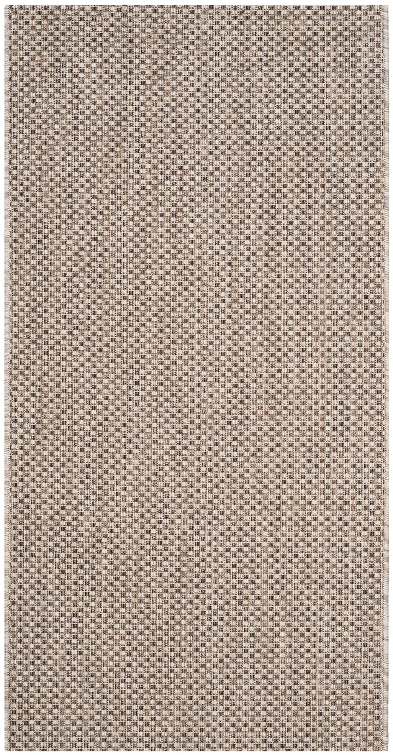 Safavieh Courtyard Collection Accent Rug - 2'3' X 5', Beige & Brown, Non-Shedding & Easy Care, Indoor/Outdoor & Washable-Ideal For Patio, Backyard, Mudroom (Cy8521-36312)
