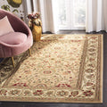 SAFAVIEH Lyndhurst Collection 53 Square Beige/Ivory LNH212D Traditional Oriental Non-Shedding Living Room Bedroom Area Rug