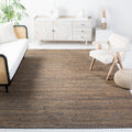 SAFAVIEH Natural Fiber Collection Area Rug - 6 x 9, Beige, Handmade Braided Woven Jute, Ideal for High Traffic Areas in Living