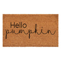 Calloway Mills Hello Pumpkin Doormat (Tan/Black, 24' X 36')