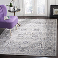 SAFAVIEH Charleston Collection Area Rug - 10 x 14, Grey & Dark Grey, Oriental Distressed Design, Non-Shedding & Easy Care, Ide