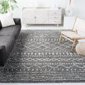 SAFAVIEH Arizona Shag Collection Area Rug - 10 x 14, Ivory & Slate, Moroccan Design, Non-Shedding, 1.6-inch Thick, Ideal for H
