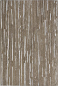 Addison Rugs Dazzle Area Rug, 5’ X 7’6", Latte