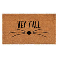 Calloway Mills 108693672 Hey Yall Whiskers Doormat, 36' X 72'