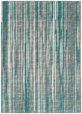 Addison Rugs Waverly 10' X 14' Awa31 Peacock Indoor Outdoor Area Rug, Stain Resistant, Machine Washable, Non Shedding, Bedroom, Living Room, Dining Room, Kitchen Rug