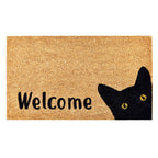 Calloway Mills Az105001729 Kitty Korner Doormat, 17' X 29', Natural/Black