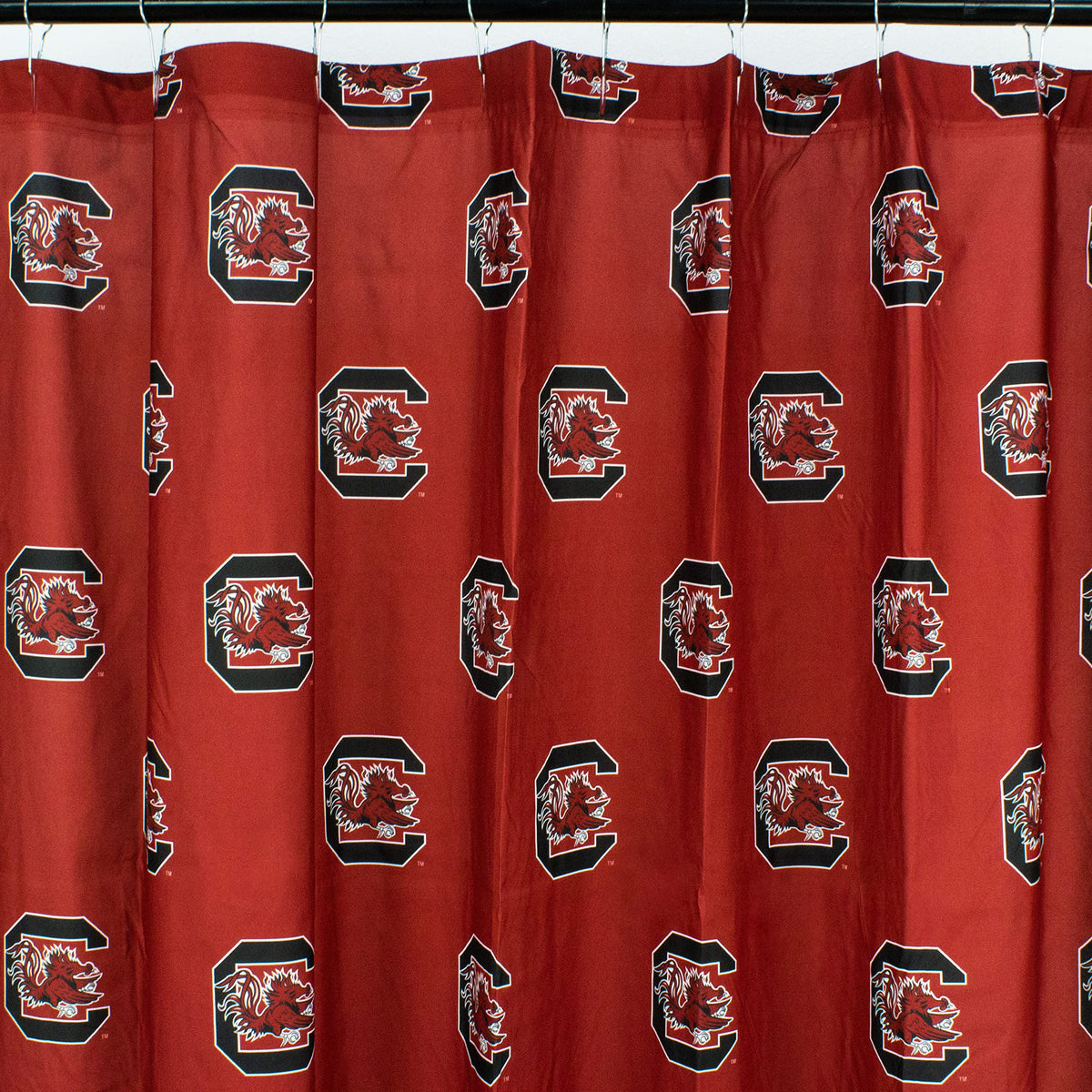 College Covers Everything Comfy South Carolina Gamecocks Bright And Colorful Shower Curtain Cover 70 ' X 72 '