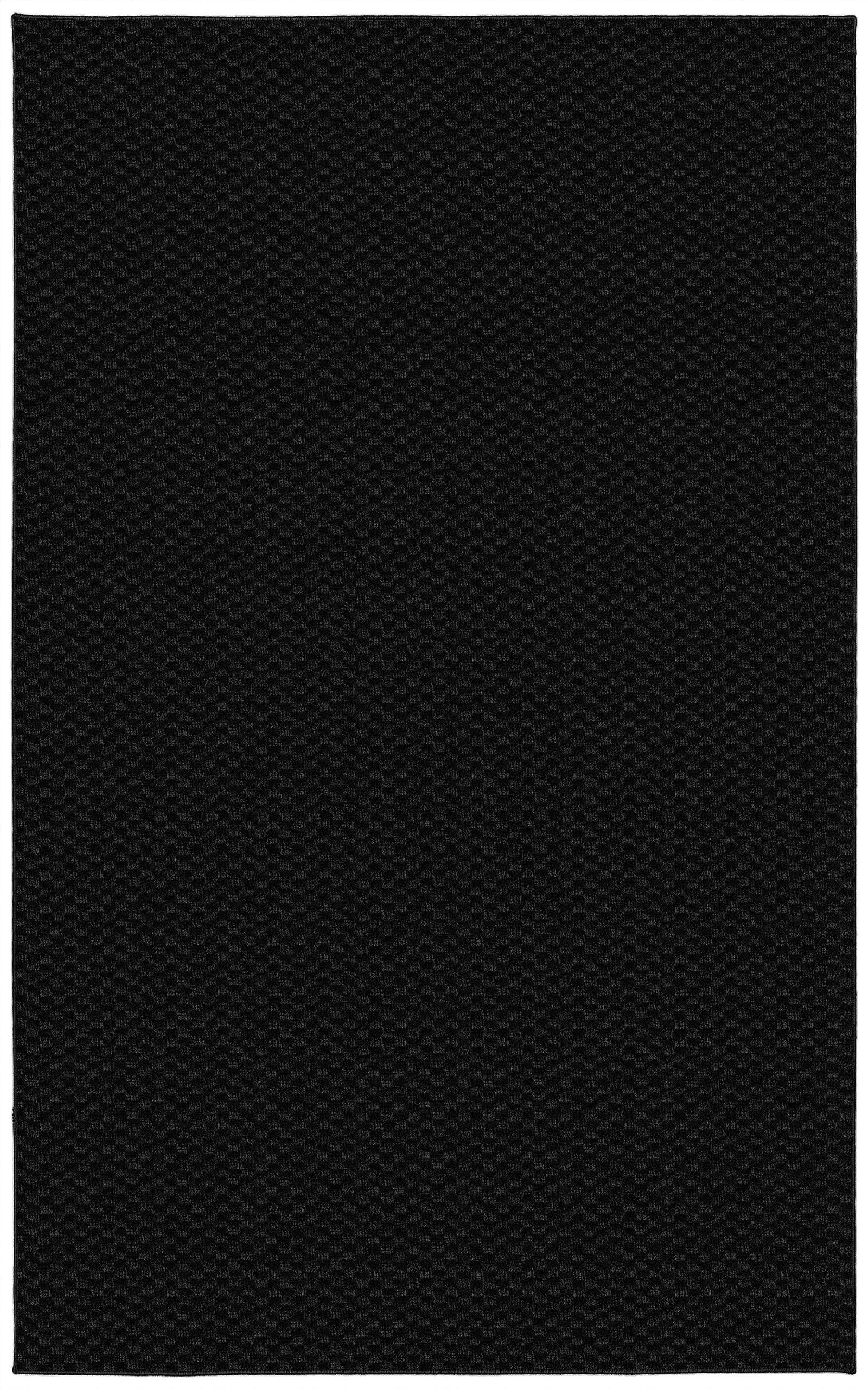 Garland Rug Medallion Area Rug, 12-Feet by 12-Feet, Black