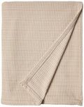 Tommy Bahama - King Blanket, Soft Cotton Bedding, Coastal Inspired Bedding Essentials (Woven Natural Brown, King)