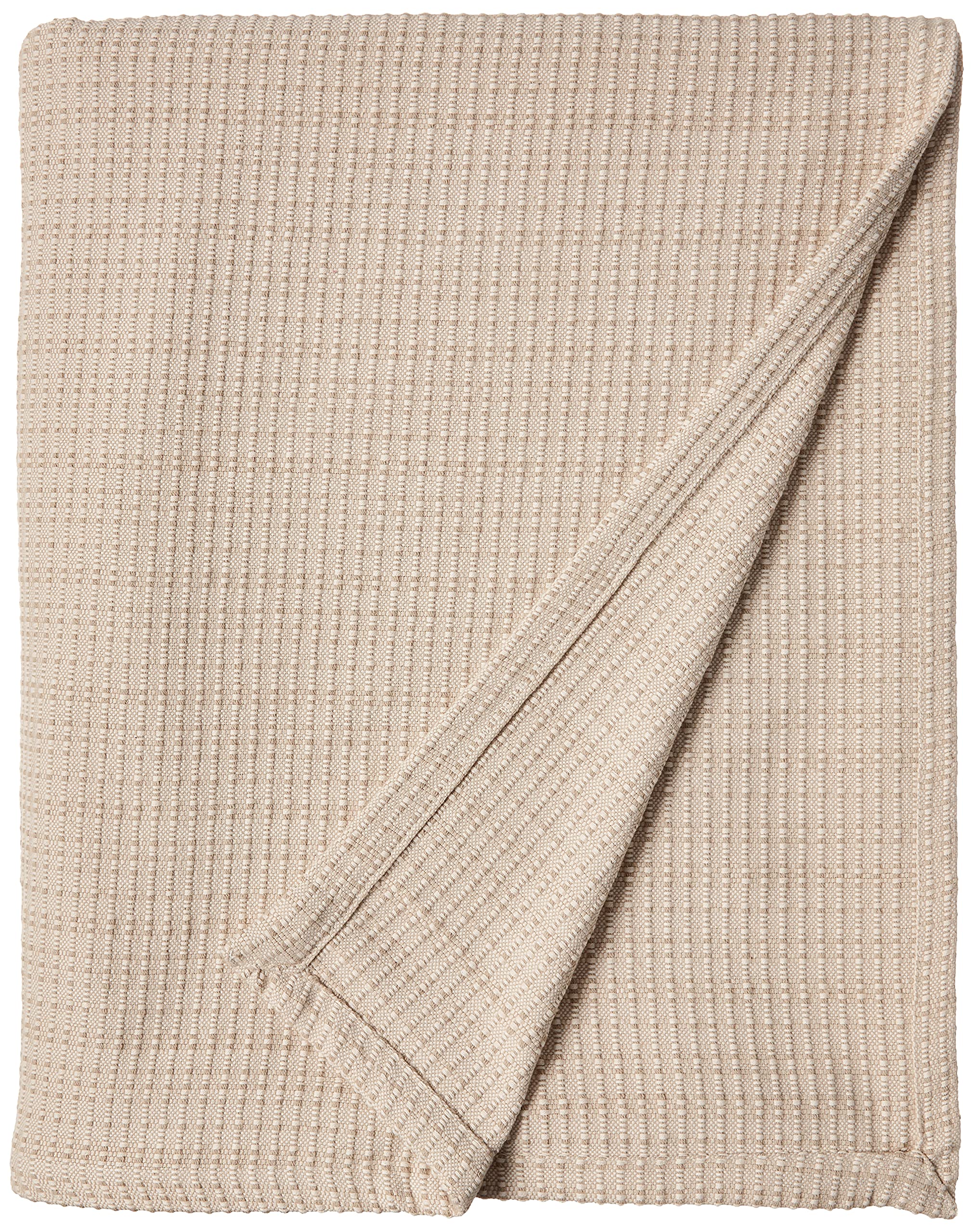 Tommy Bahama - King Blanket, Soft Cotton Bedding, Coastal Inspired Bedding Essentials (Woven Natural Brown, King)