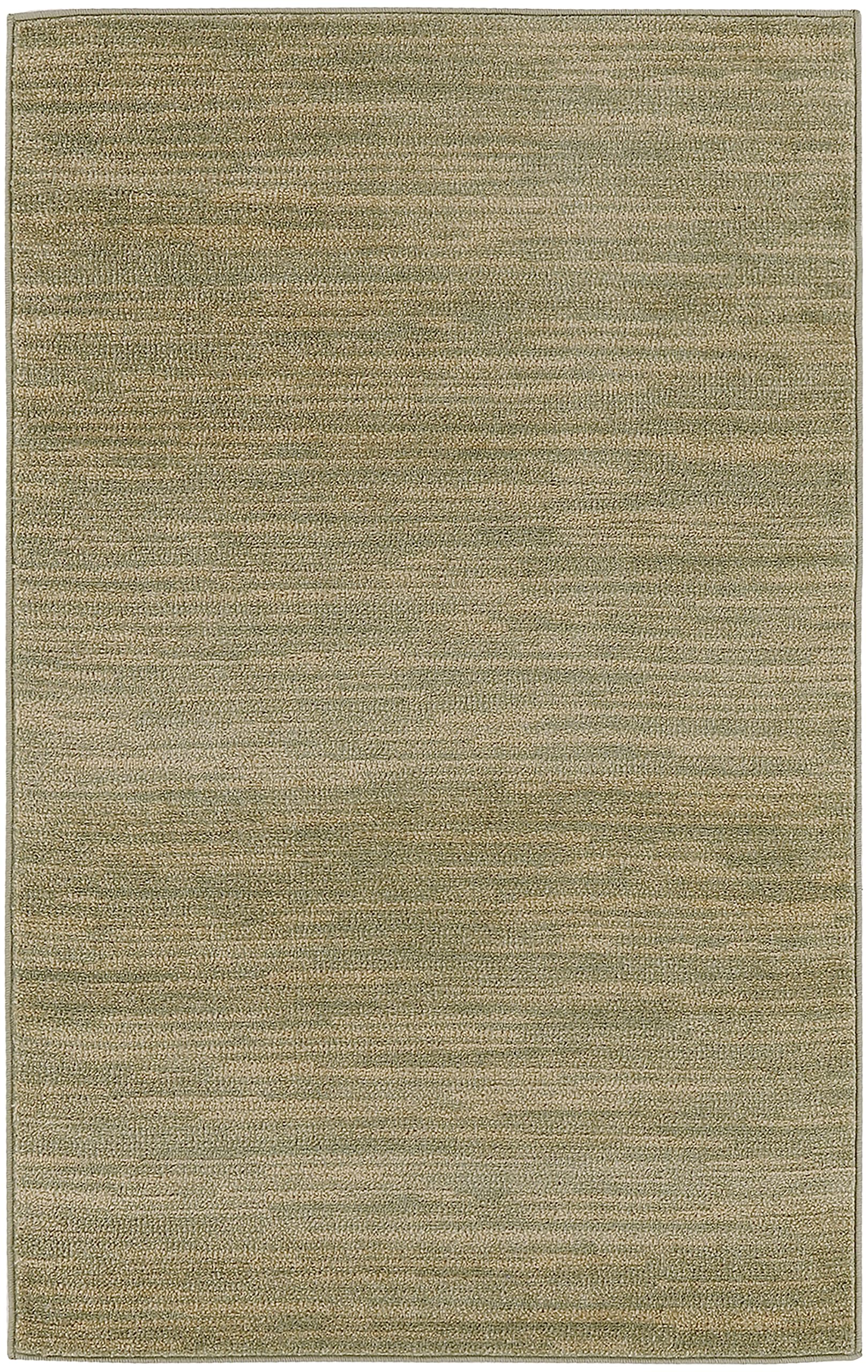 Nourison Essentials Indoor/Outdoor Green Gold 3' X 5' Area Rug, Easy Cleaning, Non Shedding, Bed Room, Living Room, Dining Room, Backyard, Deck, Patio (3X5)