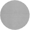 Garland Rug Town Square Silver 5 x 5 Round Stain Resistant Indoor Area Rug