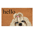 Calloway Mills Gold Shih Tzu Doormat (17' X 29')