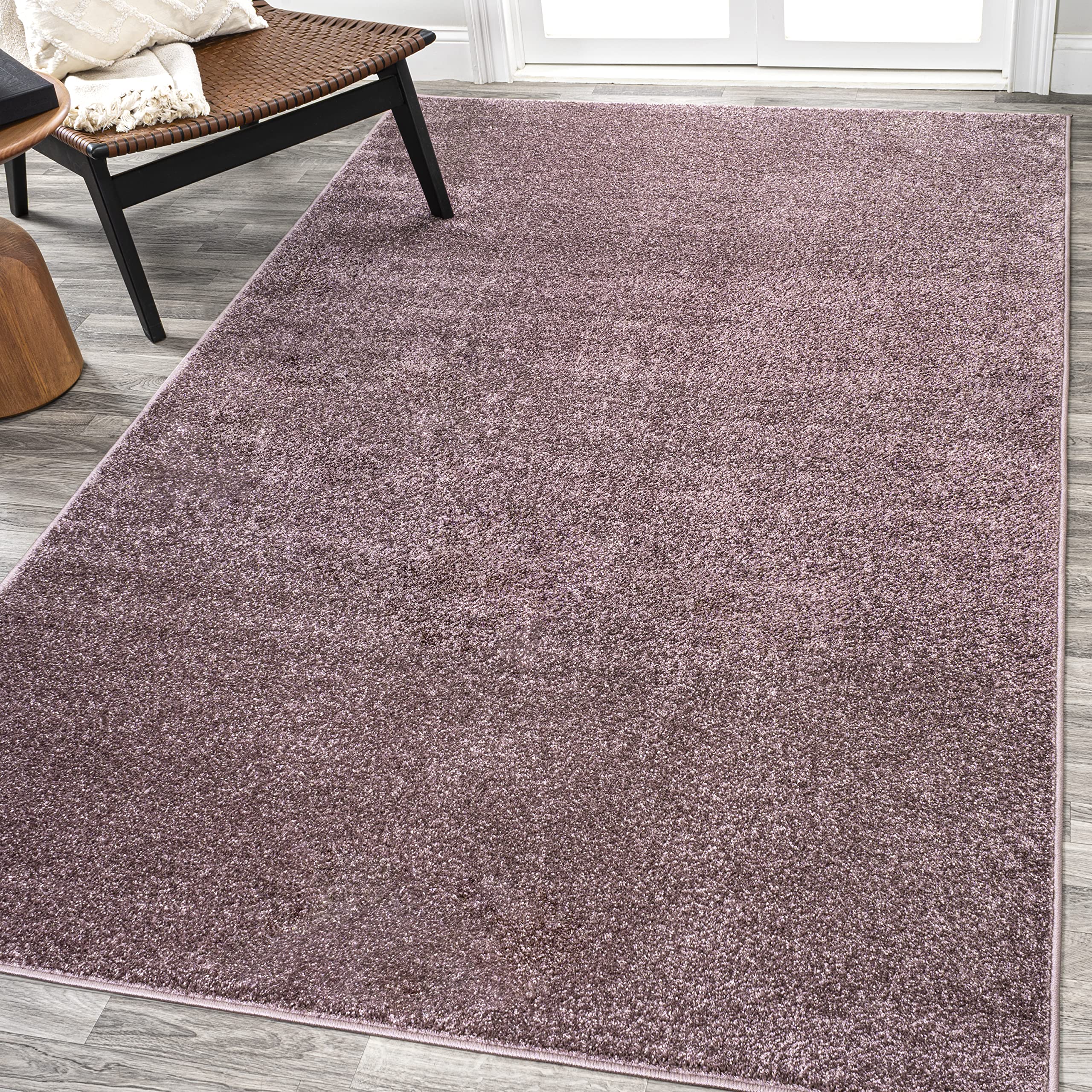 JONATHAN Y SEU100R-5 Haze Solid Low-Pile Indoor Area-Rug, Coastal, Bohemian, Minimalist Easy-Washing,Bedroom,Kitchen,Living Room