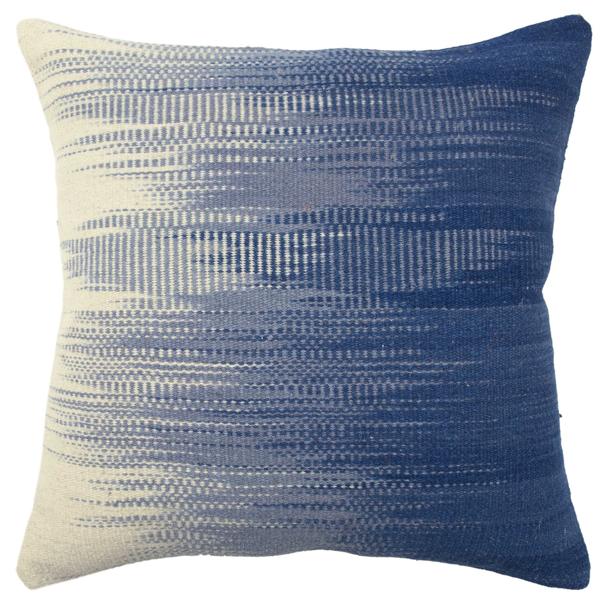 Rizzy Home T13796 Decorative Pillow, 20&quot;X20&quot;, Light Blue