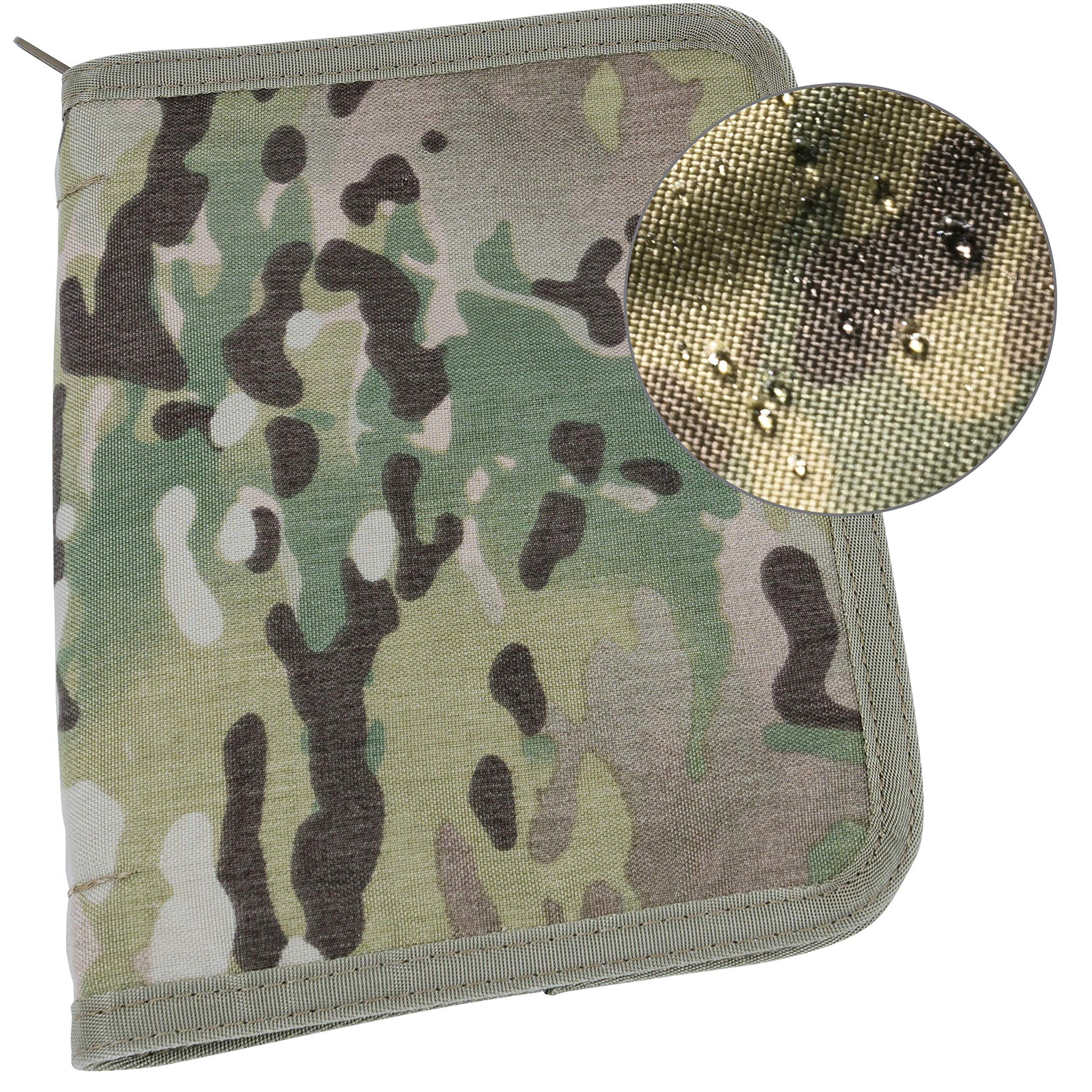 Rite In The Rain Weatherproof Cordura Fabric, 1/2' Ring Binder Cover, 6.75' X 8.875', Multicam Cover (No. C9200M)