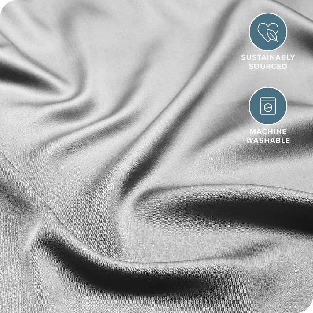 Bare Home 100% Rayon Made From Bamboo Luxury King Sheet Set - 4 Piece Bedding Set - Deep Pockets - Cooling Sheets - Breathable -