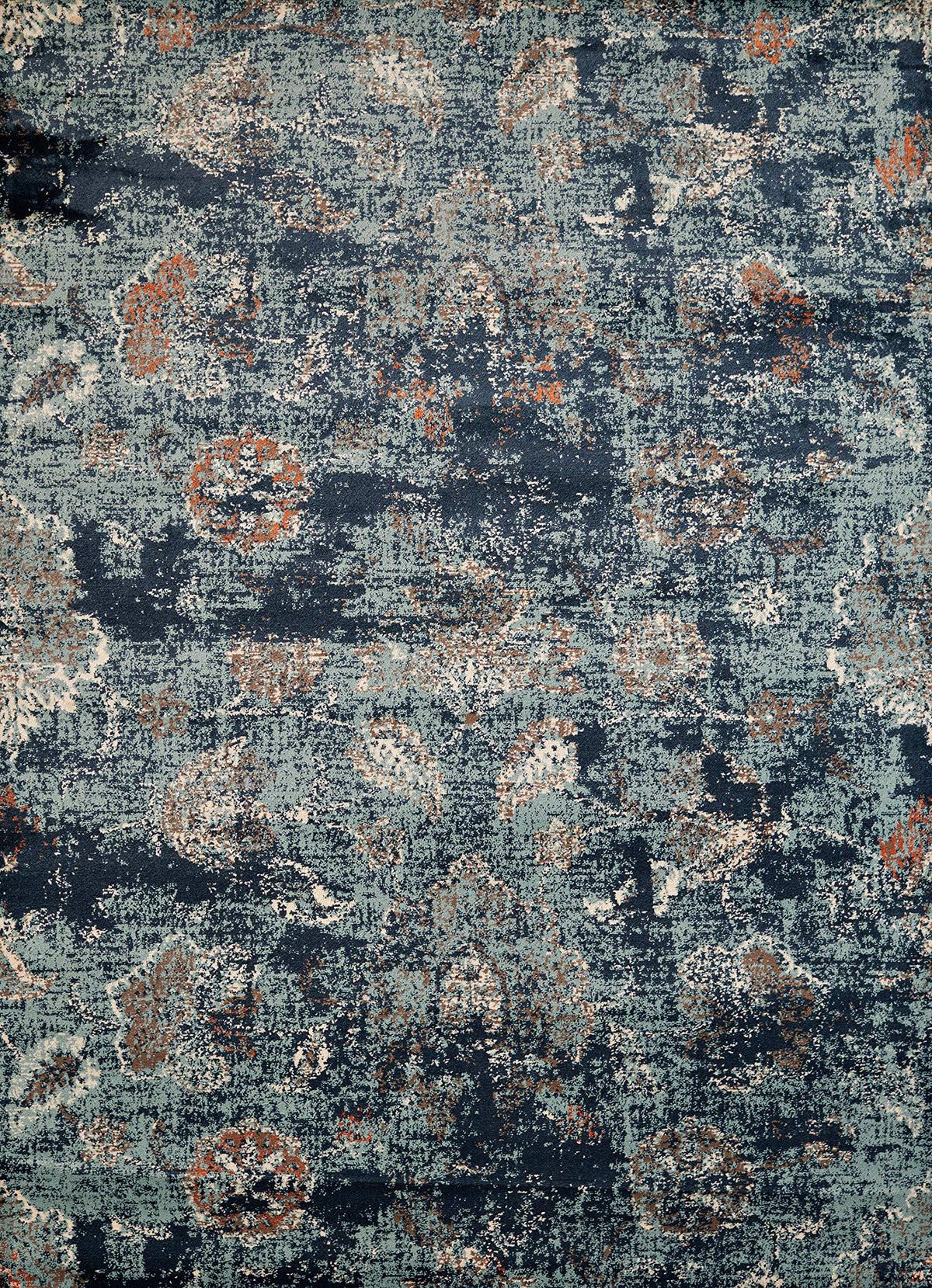 United Weavers Of America Bridges Indoor Rug 53 Inch  X 72 Inch  Blue