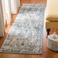 SAFAVIEH Madison Collection 23 x 12 GreyIvory MAD603F Oriental Snowflake Medallion Distressed Non-Shedding Living Room Bedroom