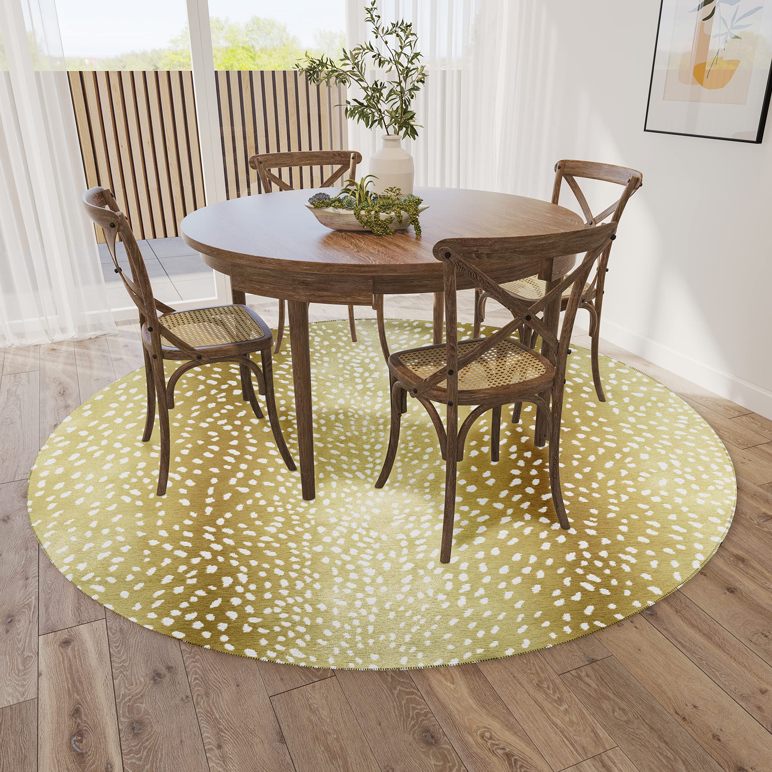 Dalyn Rugs Mali Ml3 Gold 6' X 6'