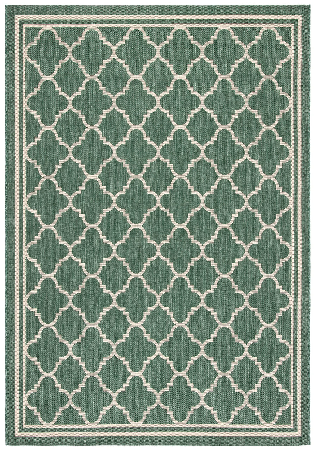 Safavieh Courtyard Collection 8' X 10' Terracotta / Bone Cy6918 Trellis Indoor/ Outdoor Waterproof Easy-Cleaning Patio Backyard Mudroom Area-Rug