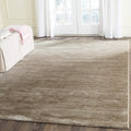 SAFAVIEH Vision Collection 11 Square Light Brown VSN606C Modern Ombre Tonal Chic Non-Shedding Living Room Bedroom Dining Home O