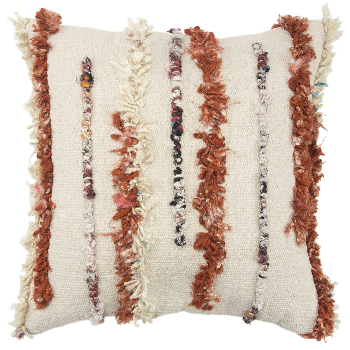 Rizzy Home | T13825 | 20&quot;x20&quot; Decorative Pillow | Down Fill