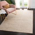 SAFAVIEH Vision Collection Area Rug - 51 x 76, Creme, Modern Ombre Tonal Chic Design, Non-Shedding & Easy Care, Ideal for High