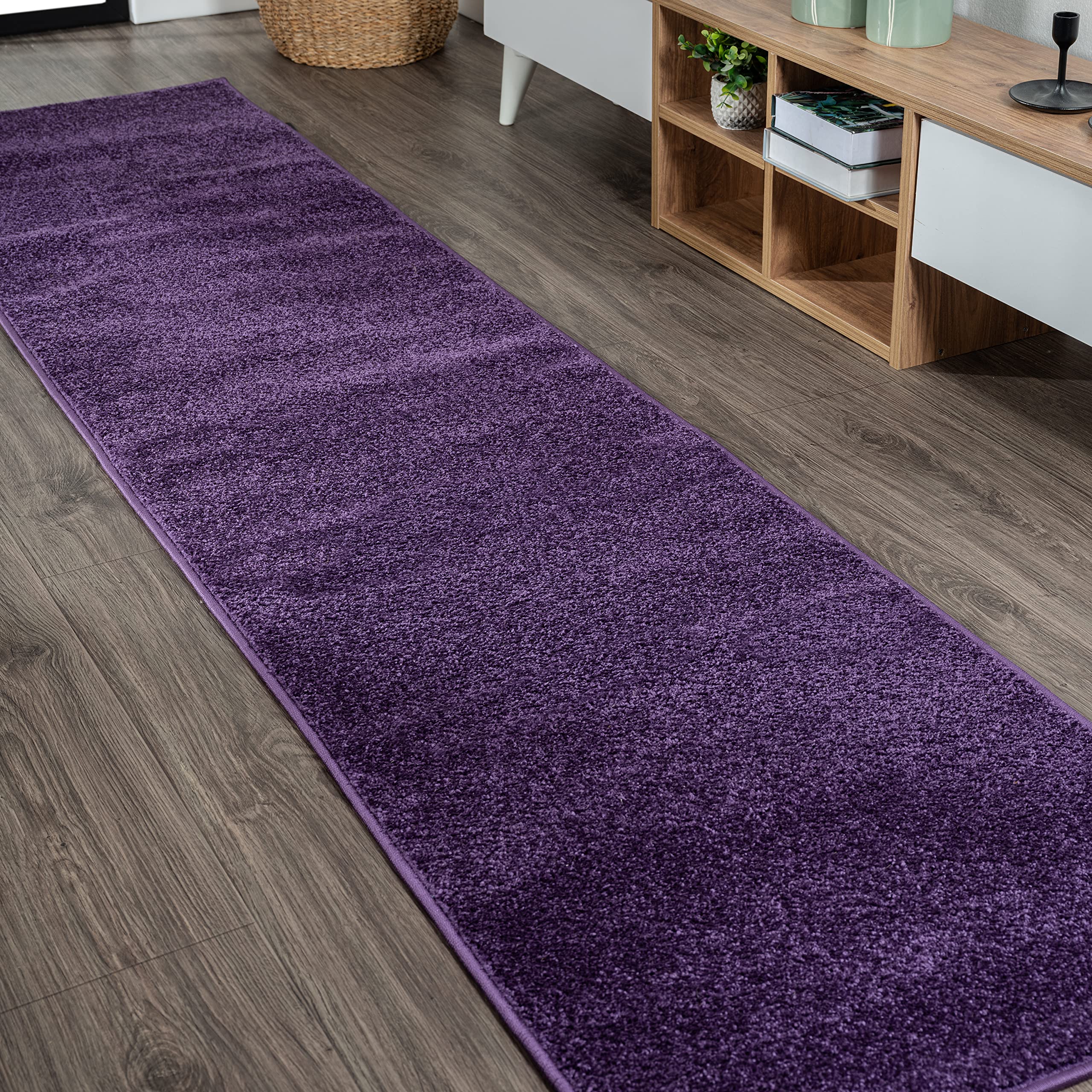 JONATHAN Y SEU100N-216 Haze Solid Low-Pile Indoor Runner Rug, Coastal, Bohemian, Minimalist, Classic, Casual for Bedroom,Kitchen