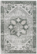 SAFAVIEH Tucson Collection Accent Rug - 3 x 5, Dark Sage & Ivory, Persian Design, Non-Shedding Machine Washable & Slip Resista