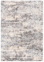 Safavieh Berber Shag Collection Accent Rug - 2' X 4', Grey Blue & Cream, Non-Shedding & Easy Care, 1.2-Inch Thick Ideal For High