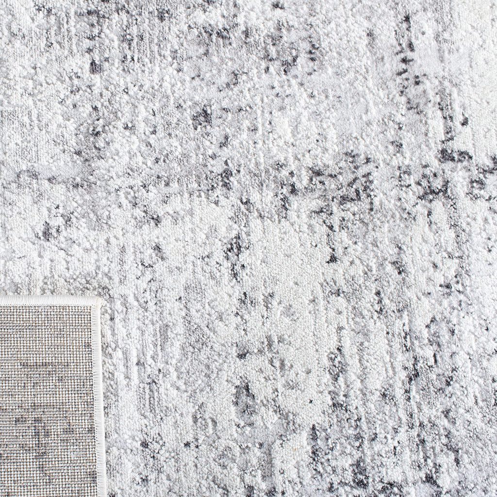 Safavieh Amelia Collection Runner Rug - 2'2'' X 16', Ivory & Grey, Modern Abstract Design, Non-Shedding & Easy Care, Ideal For H