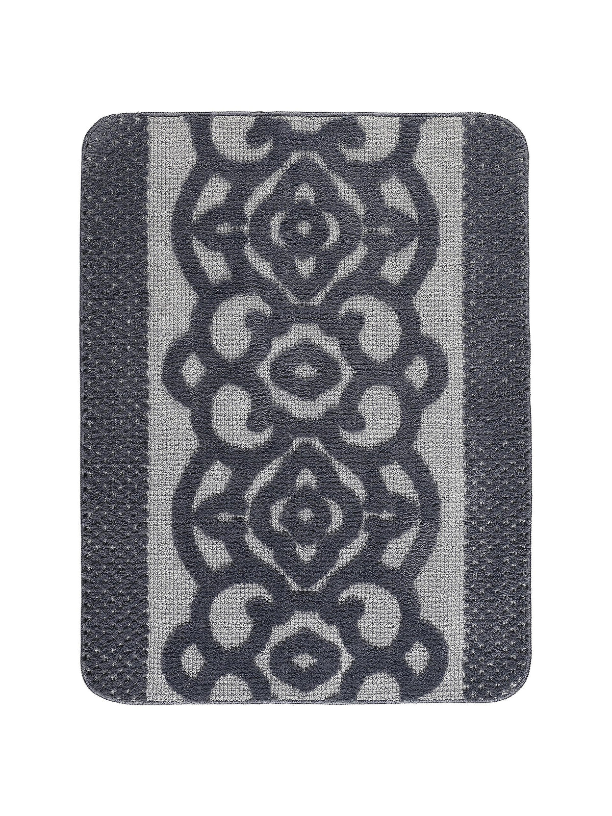 Saral Home KARO Microfiber Bathmat(50x70 cm)