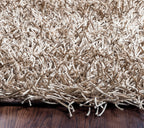 Rizzy Home | Km2315 | Kempton Collection | Polyester Area Rug | 5' X 7' | Khaki Solid