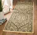SAFAVIEH Adirondack Collection Runner Rug - 26 x 12, Gold & Black, Oriental Medallion Design, Non-Shedding & Easy Care, Ideal 