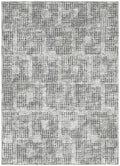 Addison Rugs Eleanor Aer31 Gray 9' X 12' Indoor Outdoor Area Rug, Easy Clean, Machine Washable, Non Shedding, Bedroom, Living Room, Dining Room, Kitchen, Patio Rug
