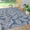 Jonathan Y Smb119B-4 Nevis Palm Frond Indoor Outdoor Area-Rug Coastal Floral Easy-Cleaning Bedroom Kitchen Backyard Patio Non Sh