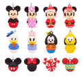 Hallmark Disney Mickey Mouse and Friends 11 Miniature Countdown Calendar Paper Tree with 1.5 Mini Ornaments, Set of 13, Shatterp