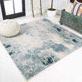 JONATHAN Y CTP104A-6SQ Contemporary POP Modern Abstract Vintage 6 Square Area -Rug, Transitional, Bohemian, Vintage, Non-Sheddi