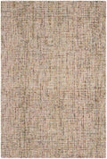 SAFAVIEH Abstract Collection Accent Rug - 2'3'' x 4', Gold & Blue, Handmade Wool, Ideal for High Traffic Areas in Entryway, Livi