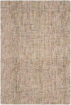 SAFAVIEH Abstract Collection Accent Rug - 2'3'' x 4', Gold & Blue, Handmade Wool, Ideal for High Traffic Areas in Entryway, Livi