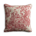 Maison D' Hermine Decorative Cushion Cover 100% Cotton 20'X20' Toile Washable Pillow Cover With Invisible Zipper For Home D  C