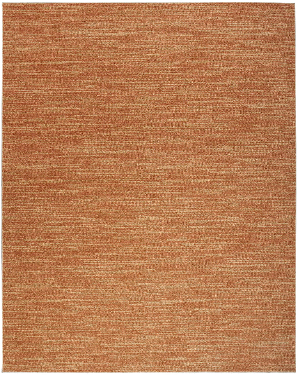 Nourison Essentials Indoor/Outdoor Rust 12' X 15' Area Rug, Easy Cleaning, Non Shedding, Bed Room, Living Room, Dining Room, Backyard, Deck, Patio (12X15)