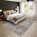 Dalyn Rugs Jericho Jc4 Silver 9' X 12' Rectangle Soft Area Rug, Easy Clean, Non Shedding, Bedroom, Entry, Living Room, Dining Room, Kitchen Rug