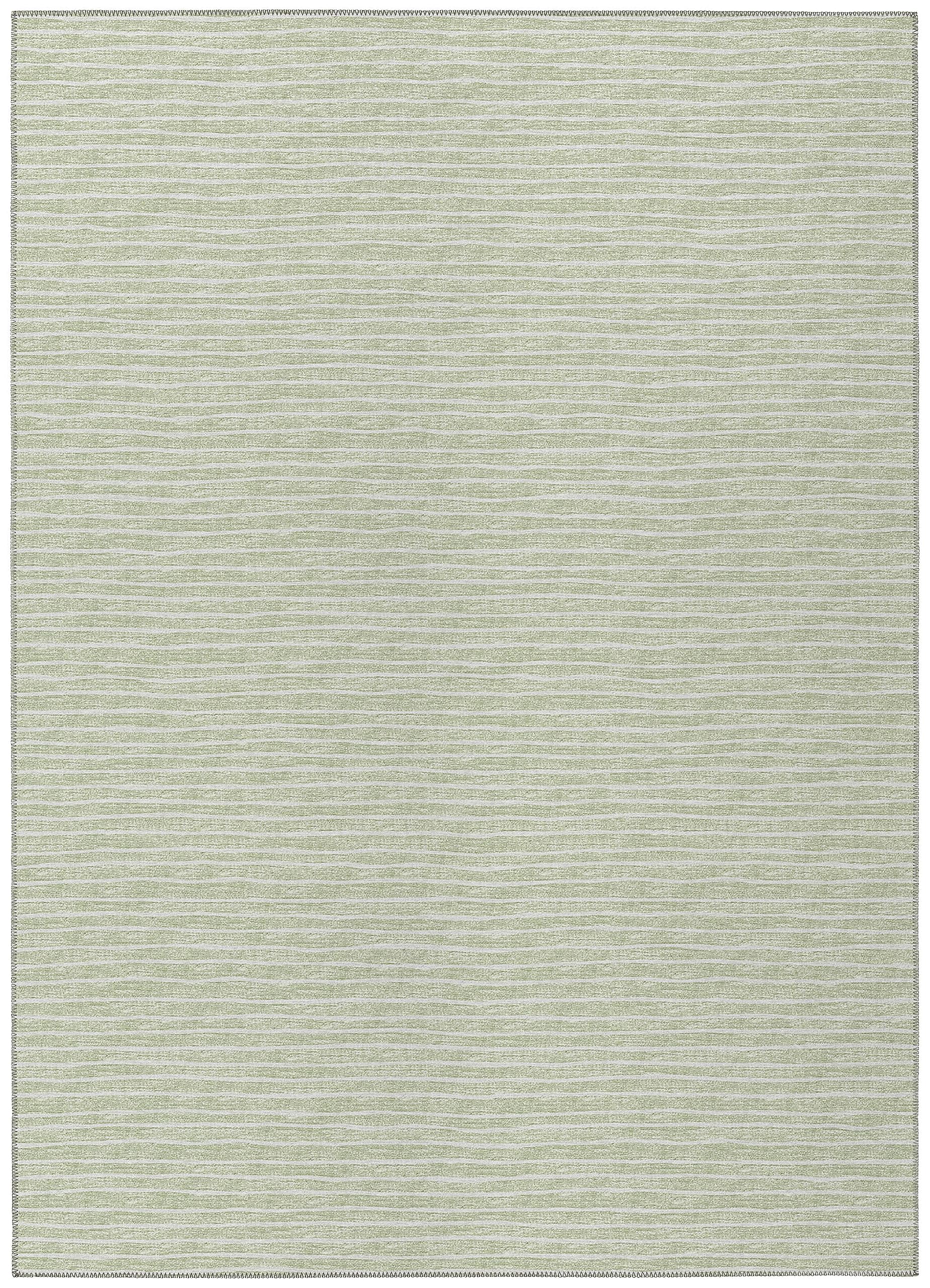 Dalyn Rugs Laidley La1 Green 8' X 10' Indoor Outdoor Area Rug, Easy Clean, Machine Washable, Non Shedding, Bedroom, Living Room, Dining Room, Kitchen, Patio Rug