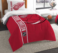 The Northwest Company NHL Detroit Red Wings Comforter and Sham Set, Twin, Draft