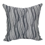 Blazing Needles Square Polyester Jacquard Throw Pillows, 17", Clove Minera 4 Count