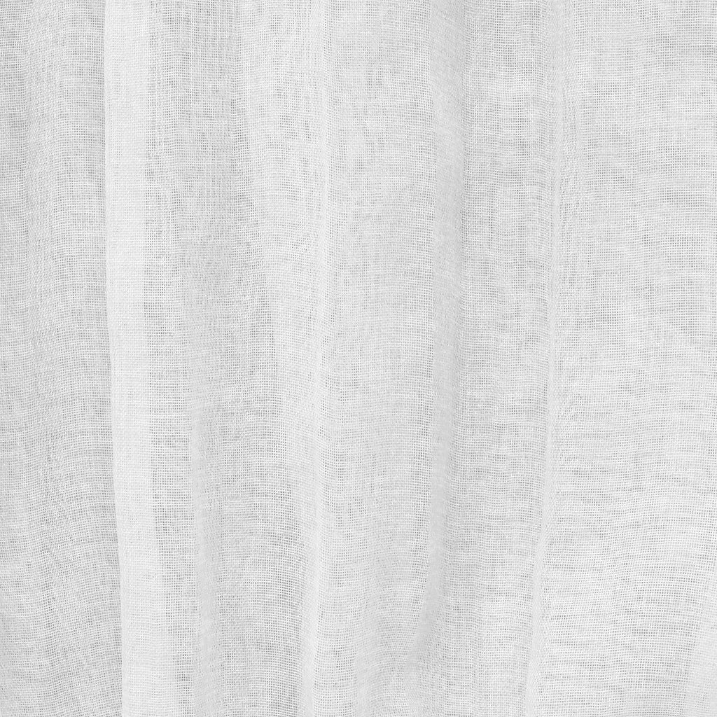 Richmark International Paloma Sheer Dual Header Curtain Panel 52 X 63 In White
