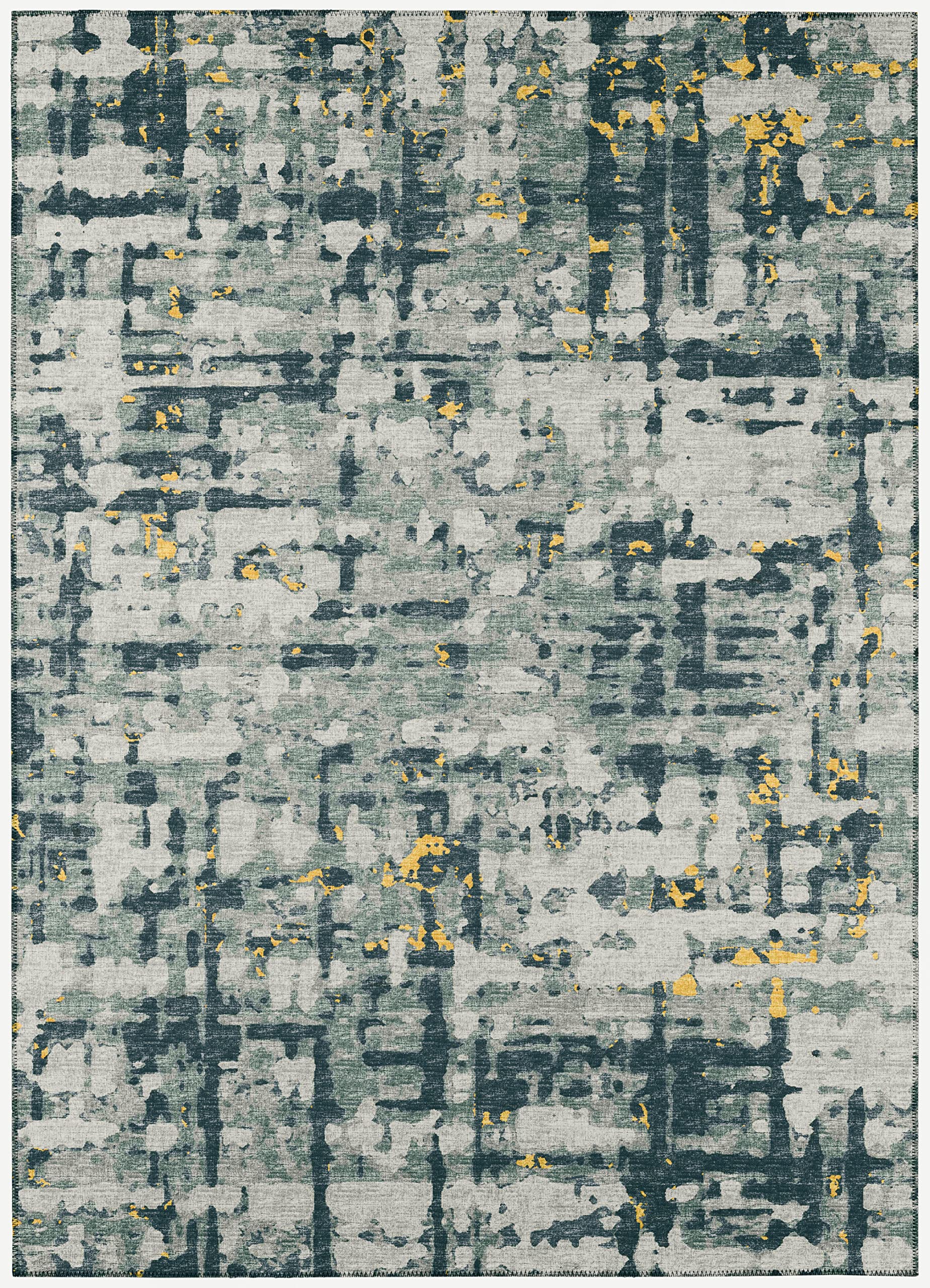 Addison Rugs Bravado Abv35 Gilded Washable 10' X 14' Indoor Outdoor Area Rug, Easy Clean, Machine Washable, Non Shedding, Bedroom, Entry, Living Room, Dining Room, Kitchen, Patio Rug